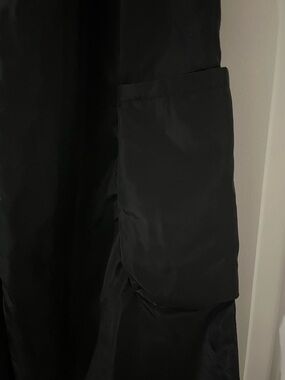 Nasty Gal Womens Black Padded Cargo Pants Size 6